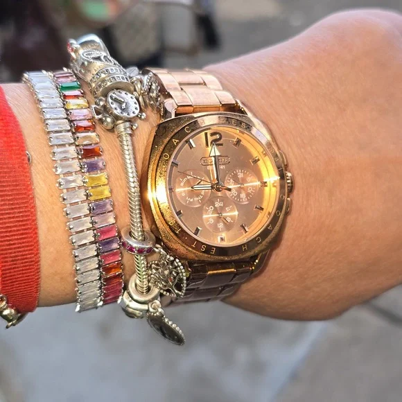 🌹Rose Gold Coach Watch🌹 - Picture 6 of 8